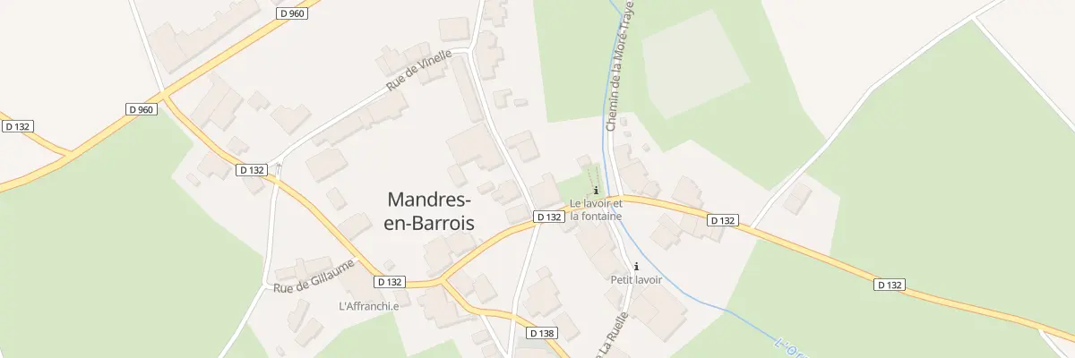 Plan du 2 Rue de Vinelle à Mandres-en-Barrois