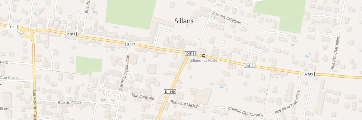 Plan du 281 Rue du Docteur Jollans à Sillans