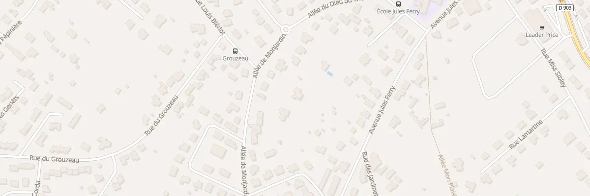 Plan du 40 All de Monjardin à Verdun