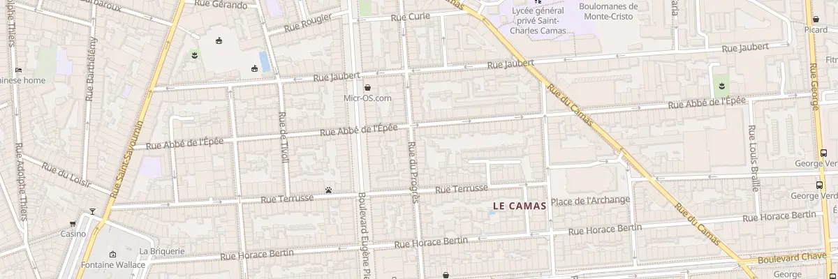 Plan du 37 Rue du progres à Marseille 5e Arrondissement