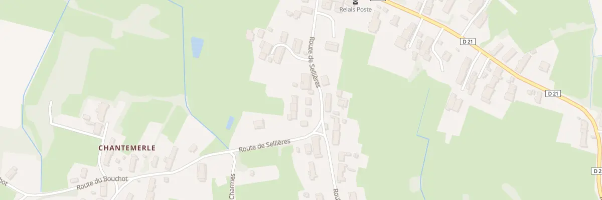 Plan du 24 Rte de Sellieres à Flacey-en-Bresse