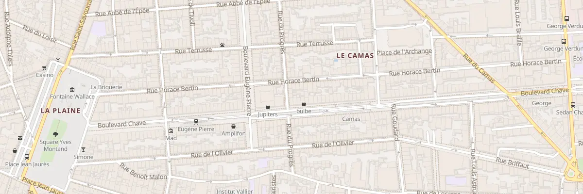 Plan du 65A Rue du progres à Marseille 5e Arrondissement