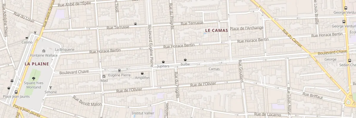 Plan du 71 Bd Chave à Marseille 5e Arrondissement