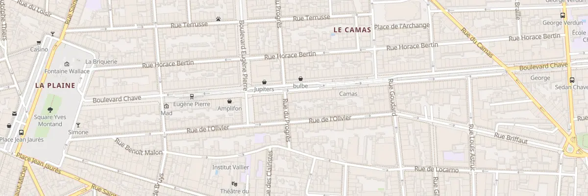 Plan du 82 Bd Chave à Marseille 5e Arrondissement