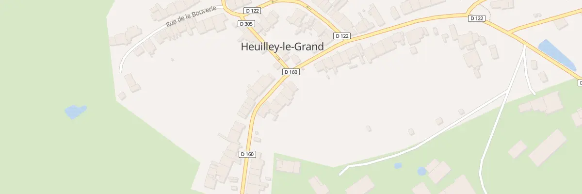 Plan du 3 Rue de Bain à Heuilley-le-Grand