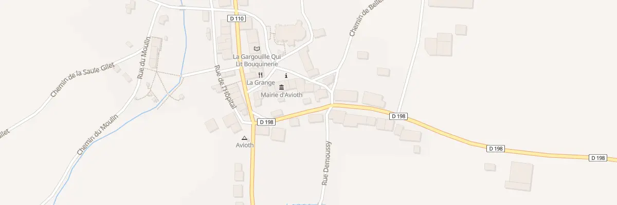 Plan du 3 Rue de Saint Brice à Avioth