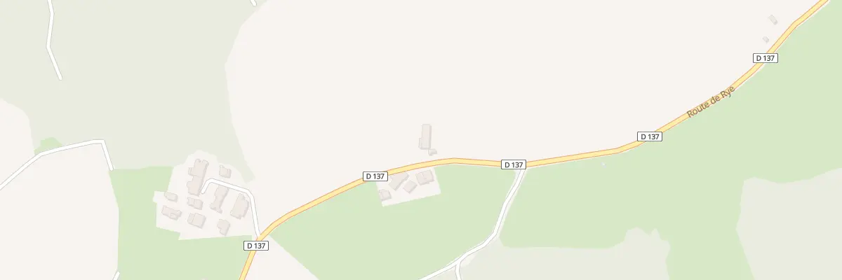 Plan du 13 Rte de Rye à Mouthier-en-Bresse