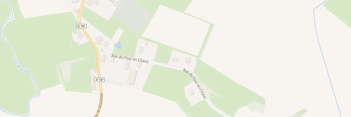 Plan du 5 Rue de Four-en-chaux à Mouthier-en-Bresse