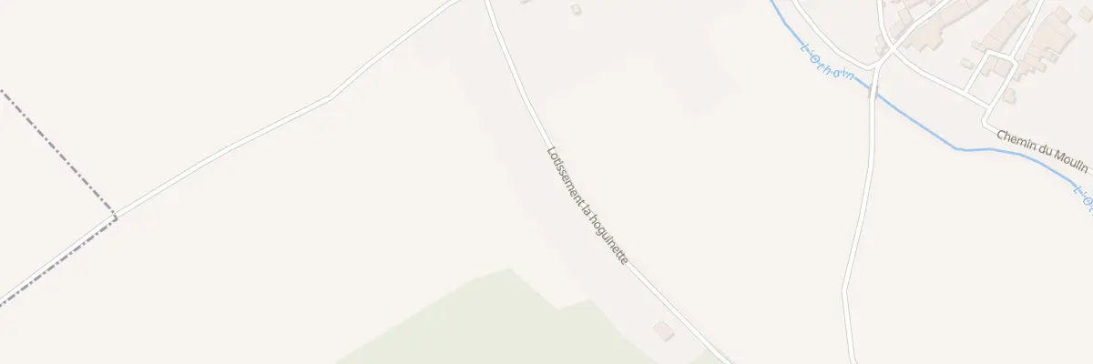 Plan du 4 La Hoguinette à Villécloye