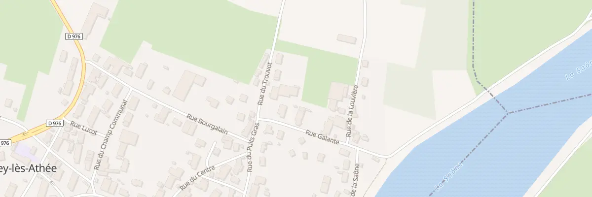 Plan du 4 Rue du Trouvot à Poncey-lès-Athée