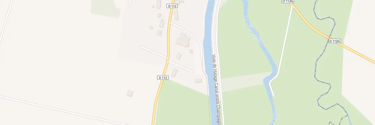 Plan du 3 En Priaule à Cheuge