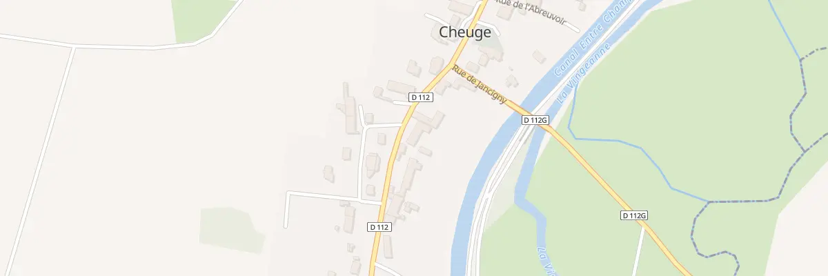 Plan du 15 Rue de Saint Sauveur à Cheuge