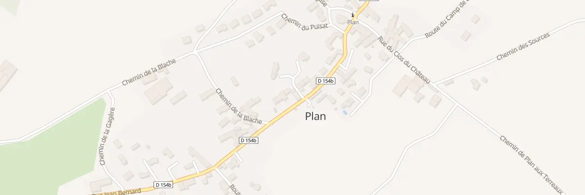 Plan du 430 Rue Jean Bernard à Plan