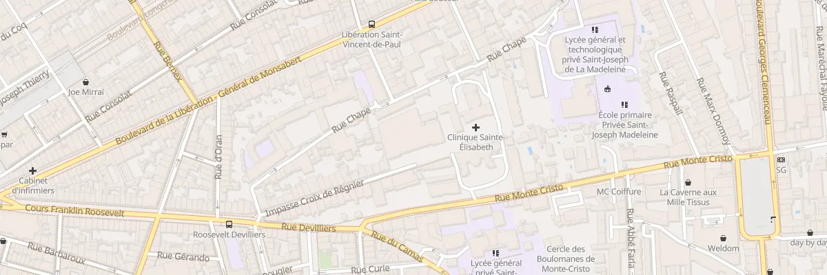 Plan du 49 Imp Croix de Regnier à Marseille 4e Arrondissement