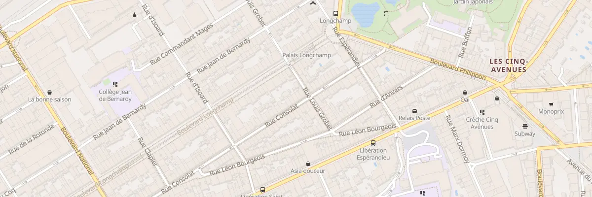 Plan du 131 Rue consolat à Marseille 1er Arrondissement