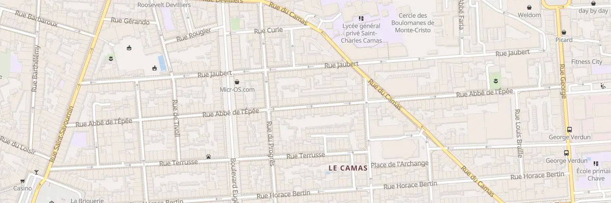 Plan du 79 Rue abbe de l’epee à Marseille 5e Arrondissement