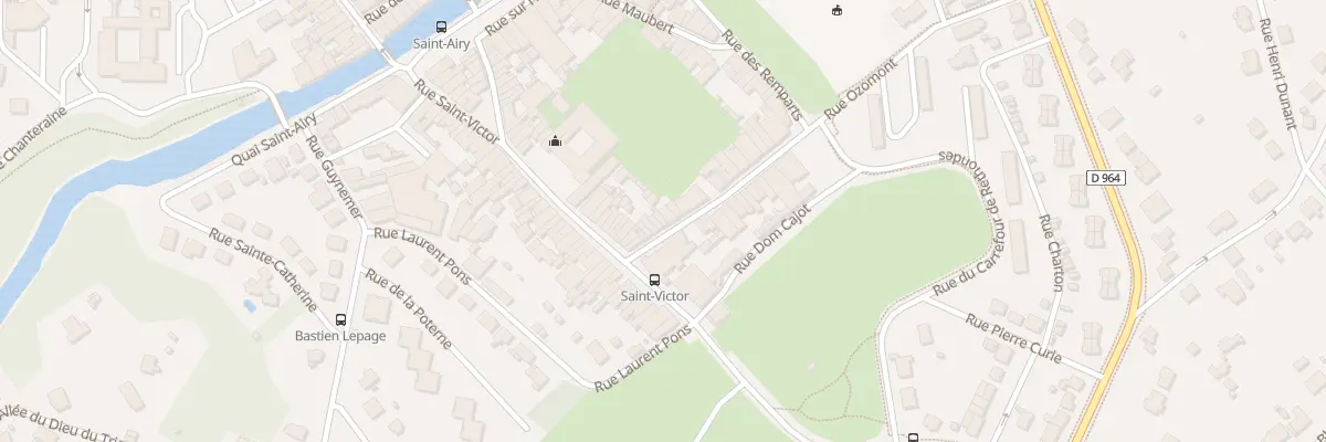 Plan du 9 Rue Ozomont à Verdun