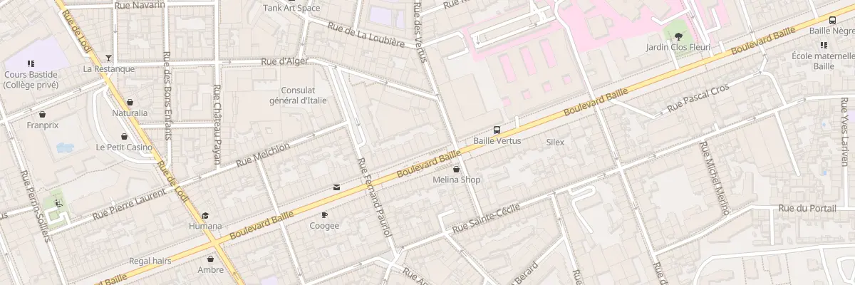 Plan du 135 Bd Baille à Marseille 5e Arrondissement
