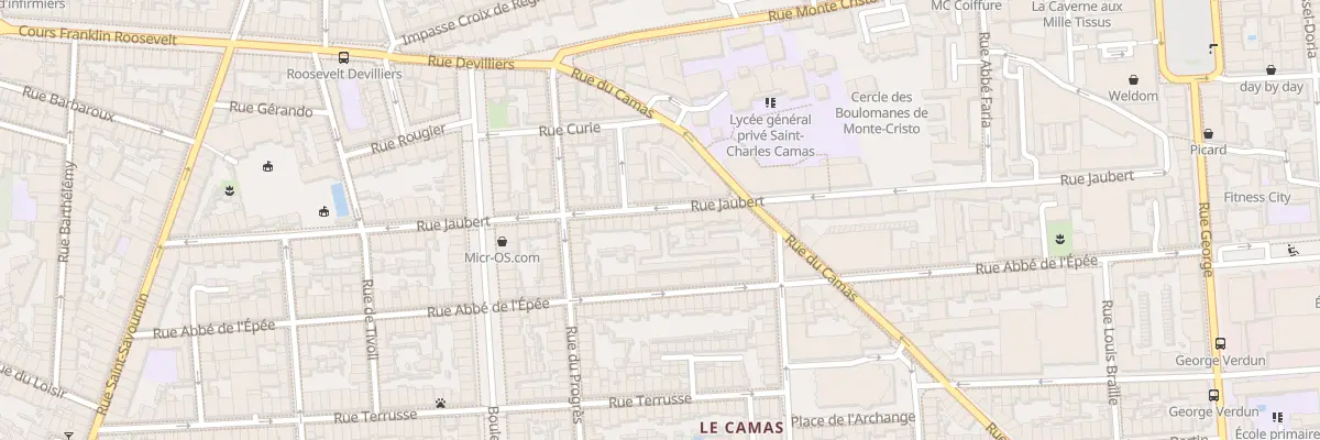 Plan du 82 Rue jaubert à Marseille 5e Arrondissement