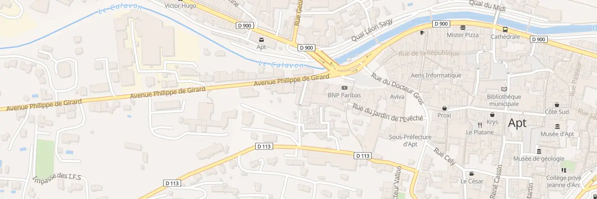 Plan du 26 Mte des Capucins à Apt