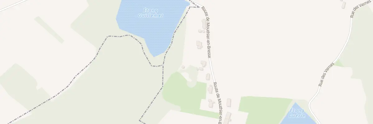 Plan du 46 Rte de Mouthier en Bresse aux Essards-Taignevaux