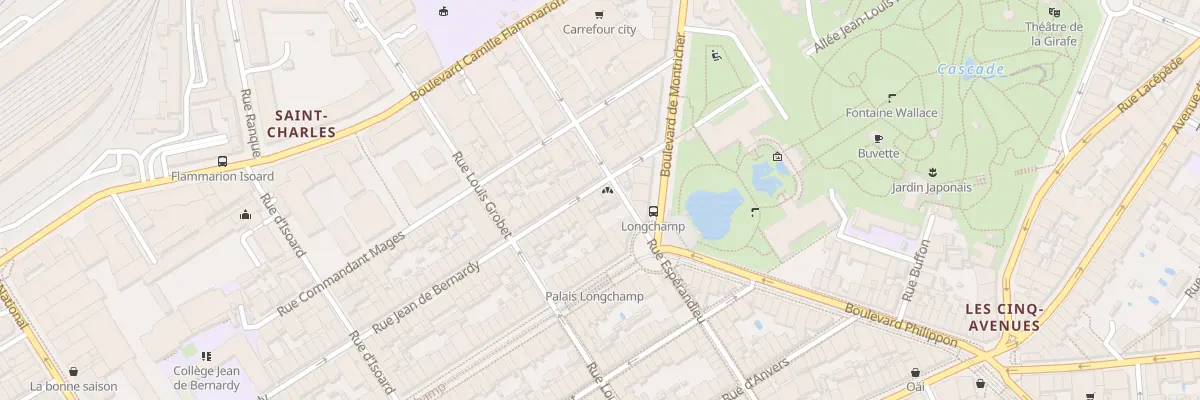 Plan du 116 Rue jean de bernardy à Marseille 1er Arrondissement