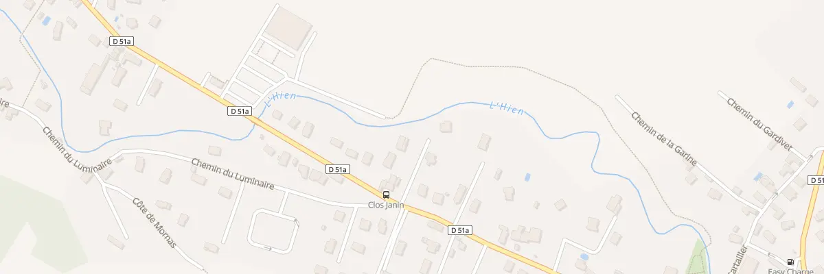 Plan du 366 Rte du Clos Janin à Saint-Victor-de-Cessieu