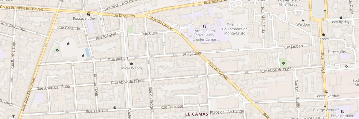 Plan du 84 Rue jaubert à Marseille 5e Arrondissement