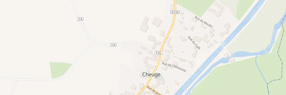 Plan du 7 Rue des Baraques à Cheuge