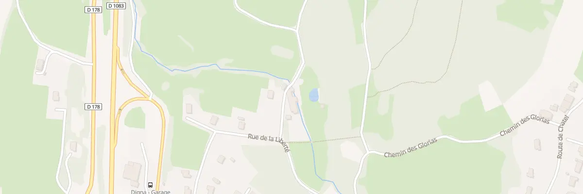 Plan du 6 Imp de la Liberté à Digna