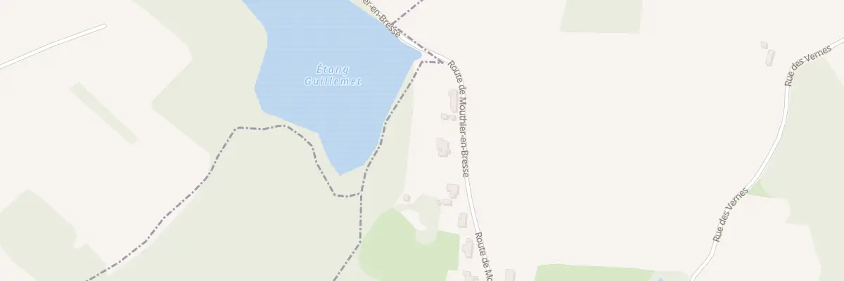 Plan du 44 Rte de Mouthier en Bresse aux Essards-Taignevaux