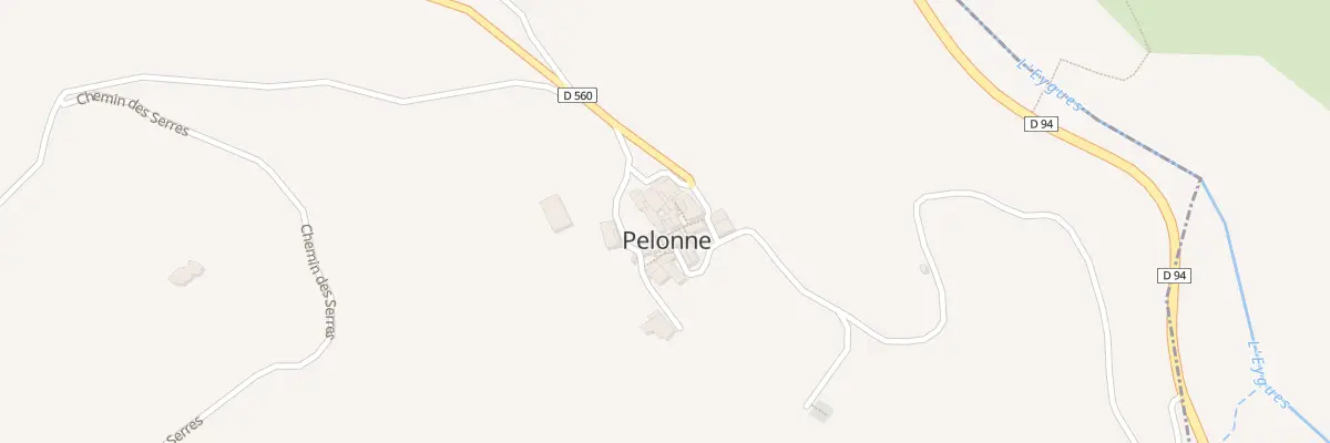 Plan du 5007 Le Village à Pelonne