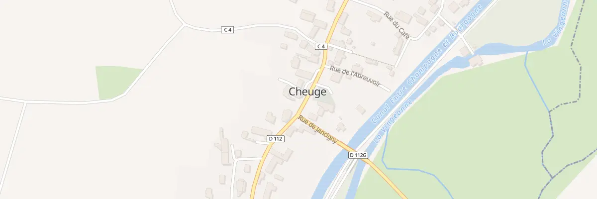 Plan du 16 Rue de Saint Sauveur à Cheuge