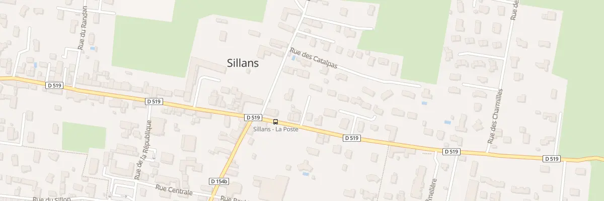 Plan du 60 Imp du Village à Sillans
