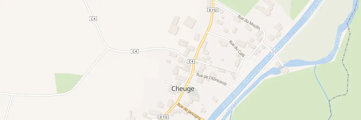 Plan du 5 Rue des Baraques à Cheuge