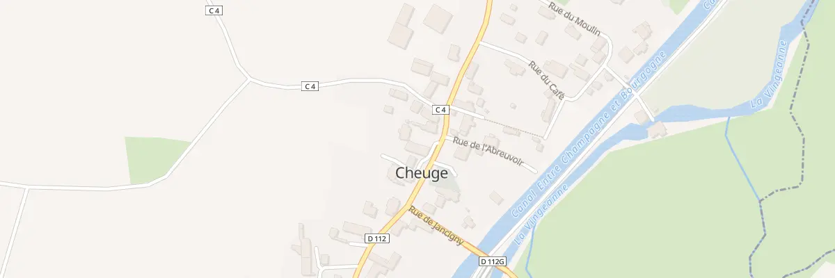 Plan du 10 Rue de Saint Sauveur à Cheuge