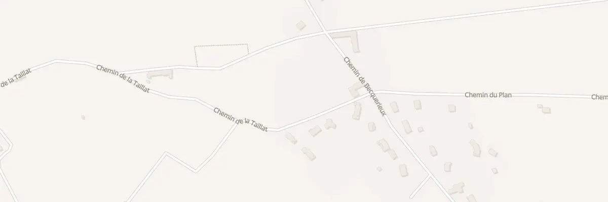 Plan du 45 Che de Becquérieux à Torchefelon