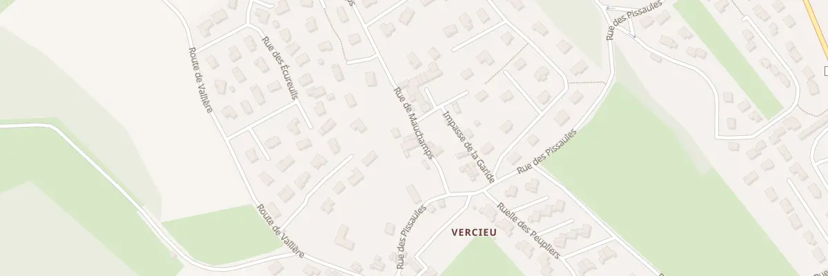 Plan du 3 Rte de Mauchamp à Montalieu-Vercieu