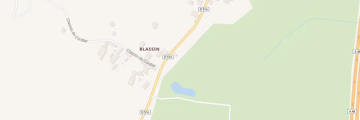 Plan du 106 Rte de la Vallée de l’Hien à Biol