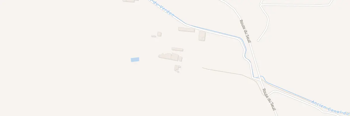 Plan du 2495 Rte du Seuil à Aix-en-Provence
