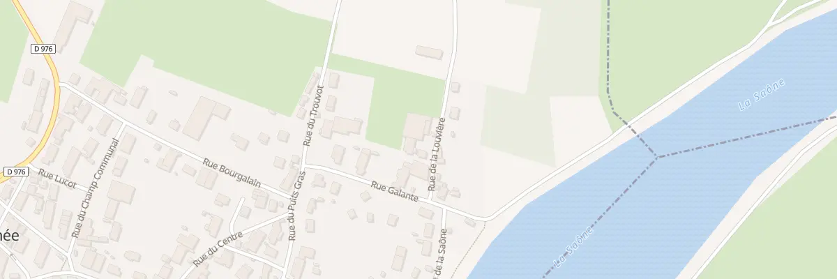 Plan du 1 Rue de la Louvière à Poncey-lès-Athée