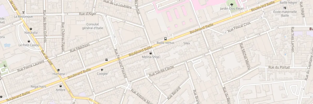 Plan du 146 Bd Baille à Marseille 5e Arrondissement