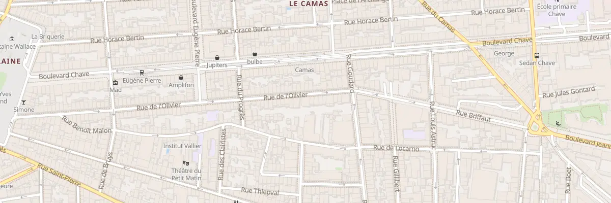 Plan du 128 Rue de l’olivier à Marseille 5e Arrondissement