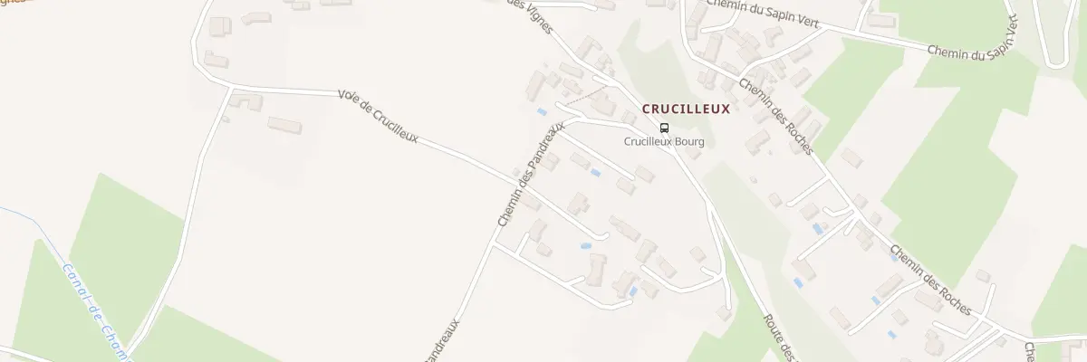 Plan du 412 Che des Pandreaux à Saint-Chef