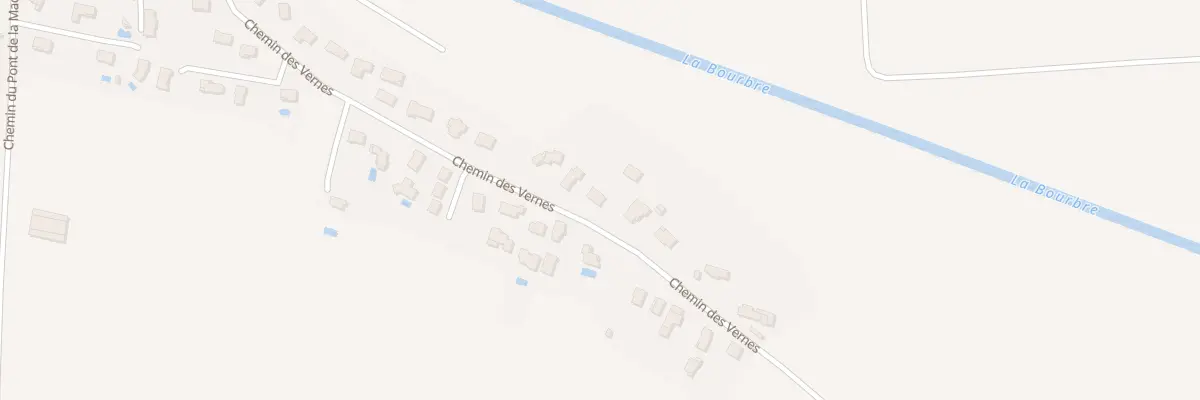 Plan du 57 Che des Vernes à Cessieu