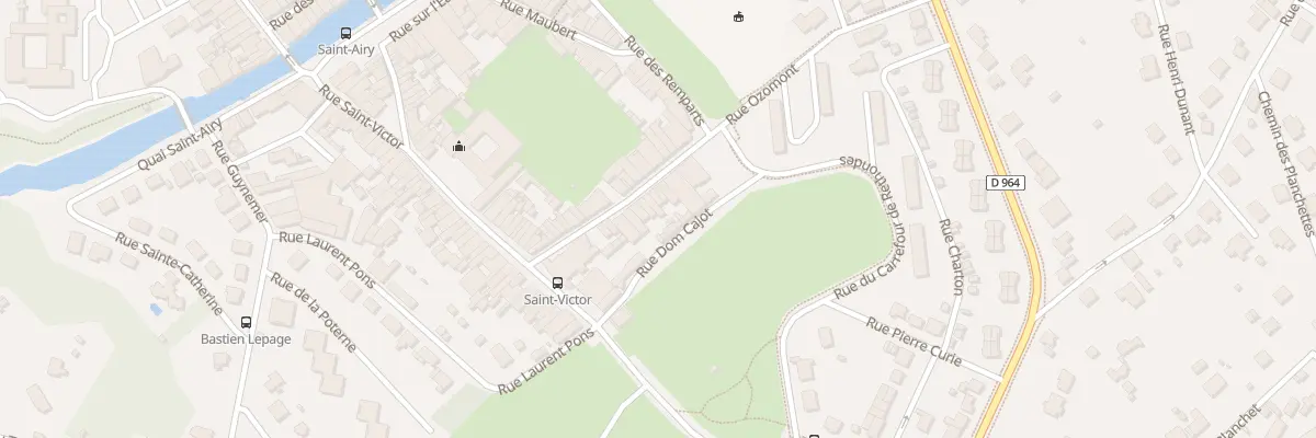 Plan du 12 Rue Ozomont à Verdun