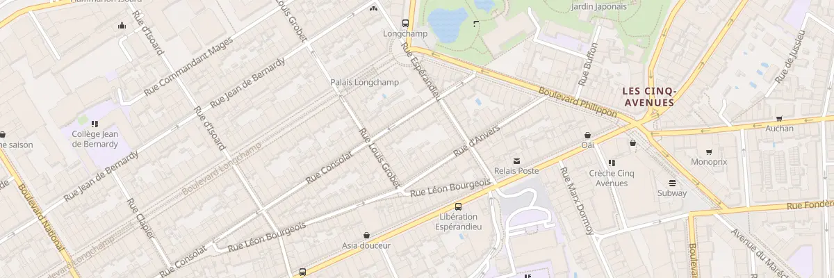 Plan du 156 Rue consolat à Marseille 1er Arrondissement