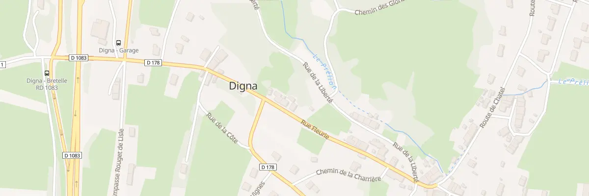 Plan du 20 Rue Fleurie à Digna