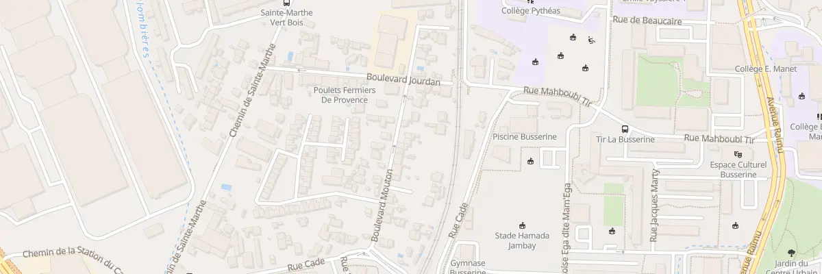 Plan du 32 Bd Mouton à Marseille 14e Arrondissement