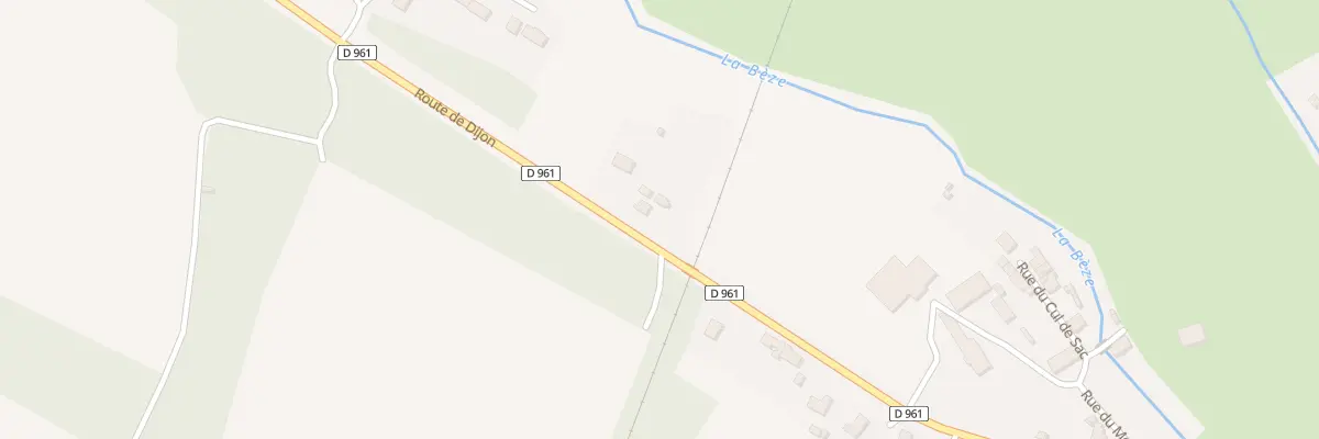 Plan du 12 Rte de Dijon à Vonges